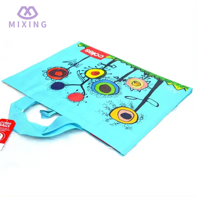 पुनर्चक्रण योग्य पीपी बुना शॉपिंग बैग