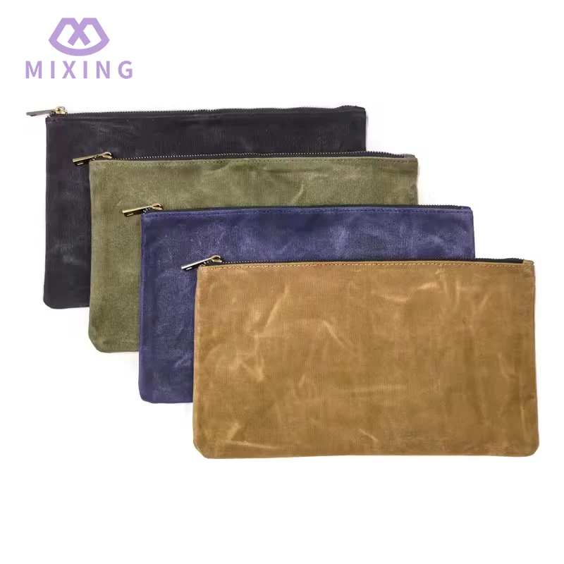 वैक्सड कैनवास टूल पाउच